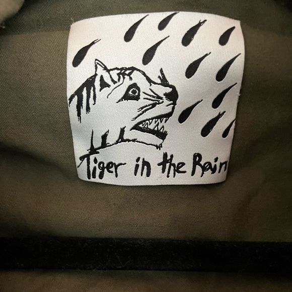 TIGER IN THE RAIN JACKET from FRED SEGAL Green Size 38 - Picture 4 of 12